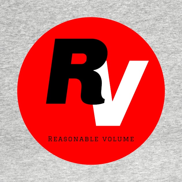 reasonable volume retro logo by reasonable_volume